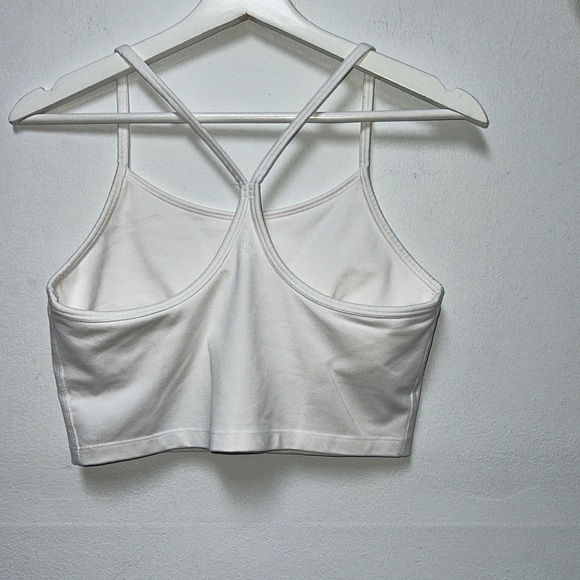 Aerie offline the hugger longline White Racerback sport bra size M - Picture 4 of 6